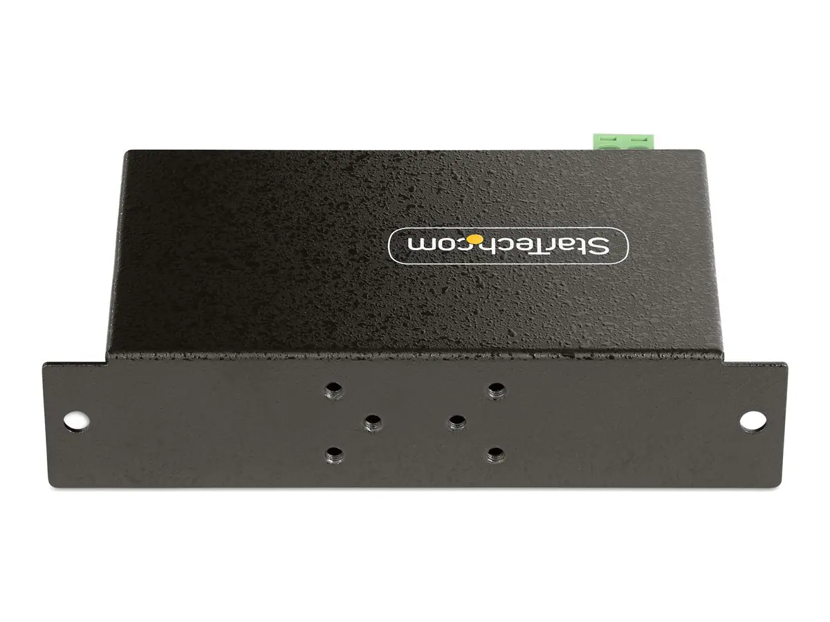 StarTech 4-Port Managed USB Hub with 4x USB-A, Heavy Duty with Metal Industrial Housing, ESD & Surge Protection, Wall/Desk/Din-Rail Mountable, USB 3.0/3.1/3.2 Gen 1 5Gbps - Hub - 3 x USB 3.2 Gen 2 + 1 x USB 3.2 Gen 1 - wandmontierbar, Desktop, an DIN