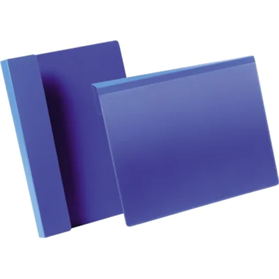 DURABLE Kennzeichnungstasche 172307 DIN A4 quer dunkelblau 50 St./Pack.