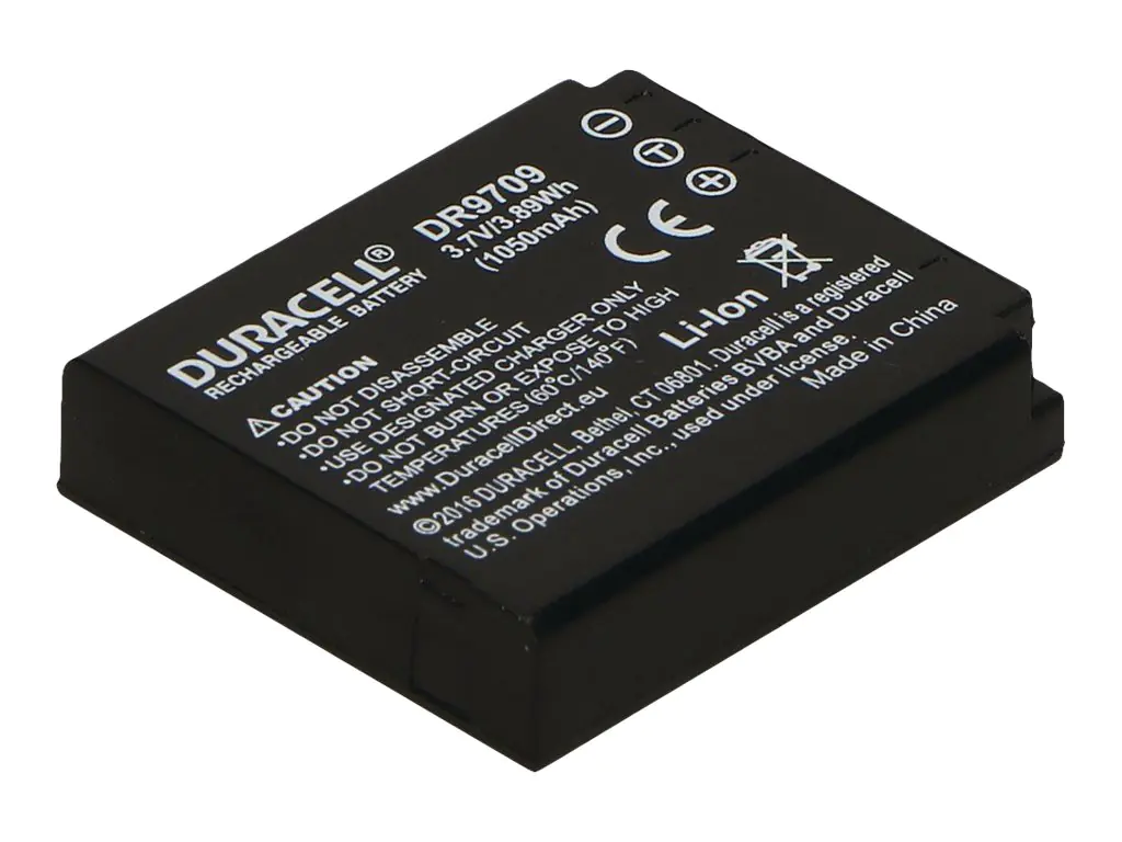 Duracell Batterie - Li-Ion - 1 Ah - Schwarz DR9709