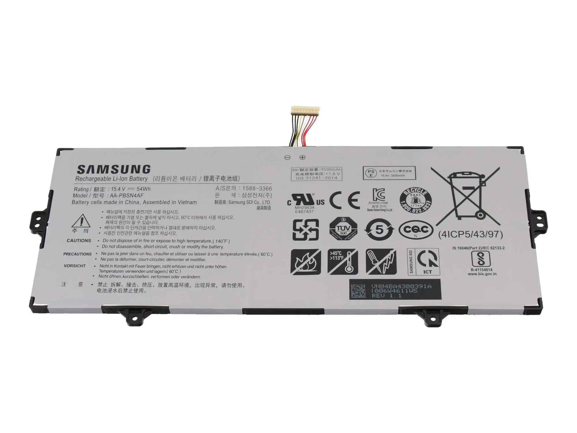 Samsung BA43-00391A Akku 54Wh Original - Batterie - Mignon (AA)