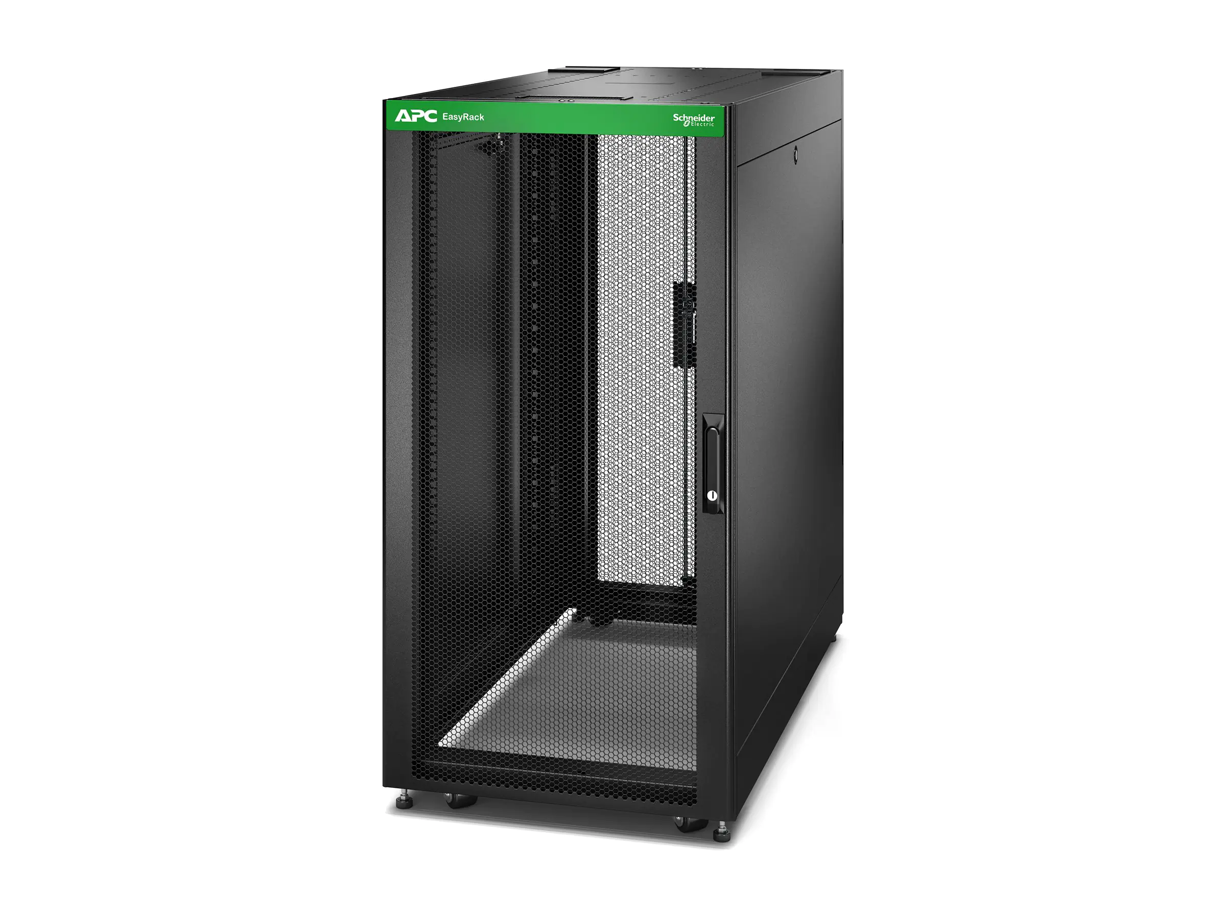 APC Easy Rack - Schrank Netzwerkschrank - Schwarz - 24U - 48.3 cm (19") ER6422