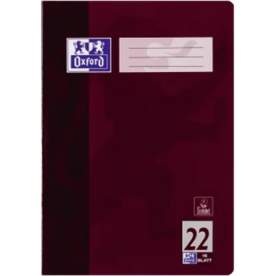 Oxford Schulheft Nr.22 100050308 DIN A4 16Bl kariert Oxford Schulheft Nr.22 100050308 DIN A4 16Bl kariert