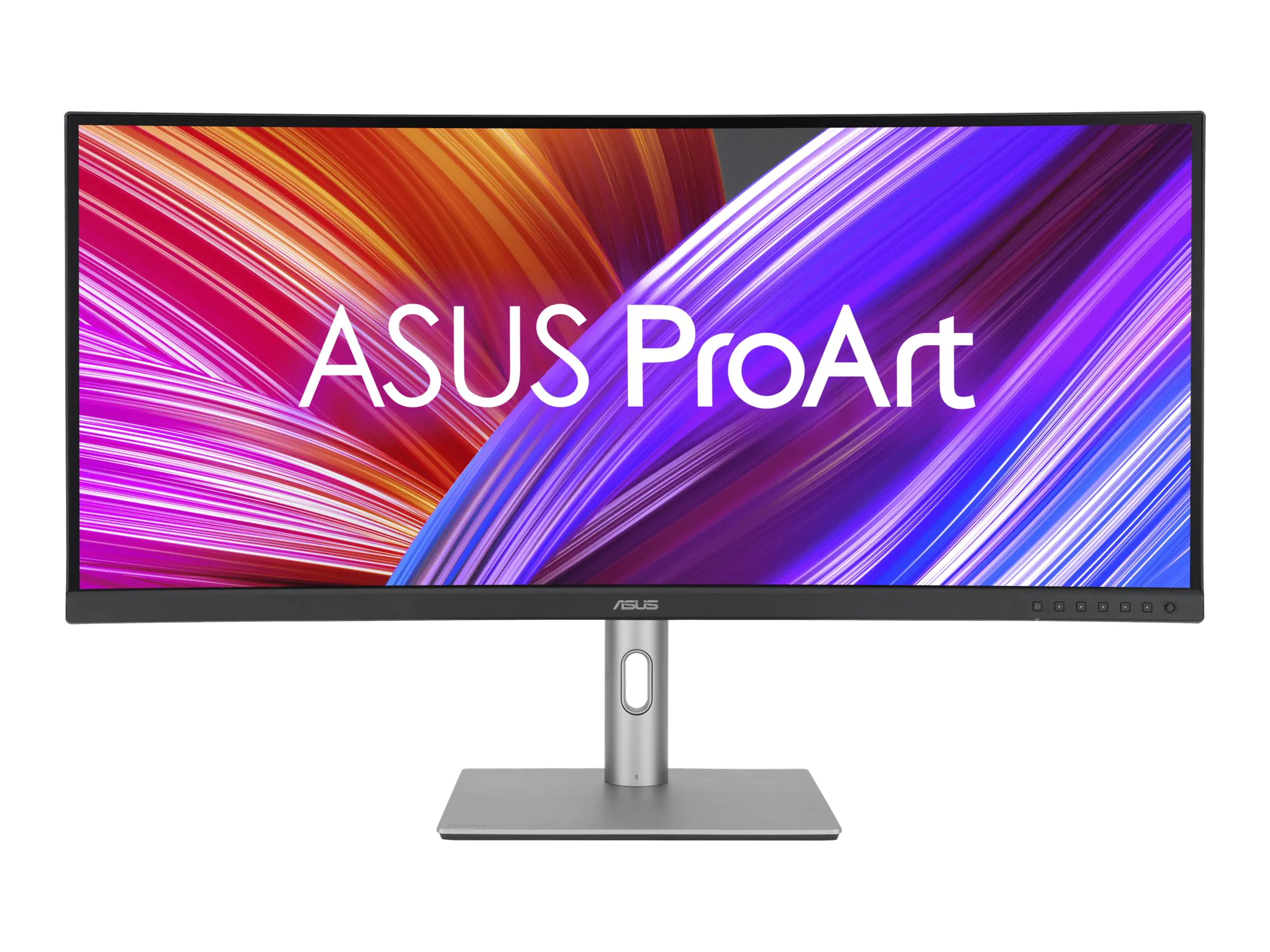 ASUS ProArt PA34VCNV - LED-Monitor - gebogen - 86.6 cm (34.1") - 3440 x 1440 UWQHD @ 60 Hz - IPS - 300 cd/m² - 1000:1 - HDR10 - 5 ms - 2xHDMI, 2xDisplayPort, USB-C - Lautsprecher - Schwarz