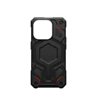 UAG Monarch Pro Kevlar Series Rugged Case for Apple iPhone 15 Pro [6.1-in] - Monarch Pro Kevlar Black - Hintere Abdeckung für Mobiltelefon - widerstandsfähig - kompatibel mit MagSafe - Gummi, DuPont Kevlar, Scherplatte aus Polycarbonat - Kevlar Black - fü