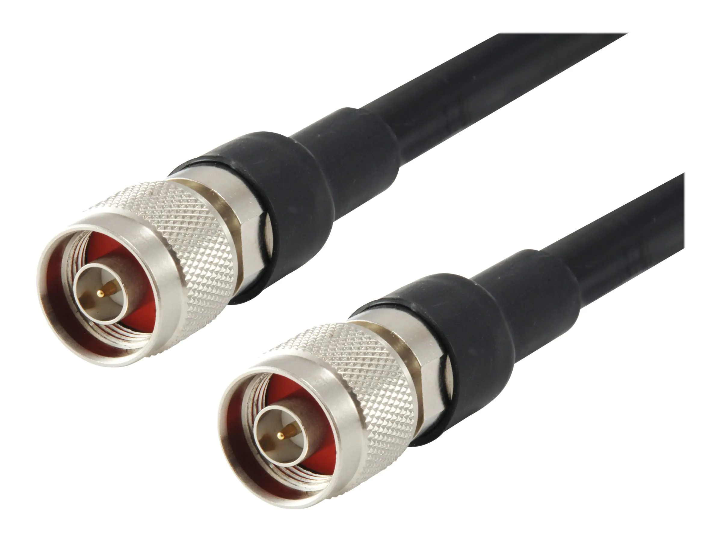 LevelOne ANC-4110 - Antennenkabel - N-Anschluss männlich zu N-Anschluss männlich - 1 m - Koax - Schwarz - Innen, im Freien