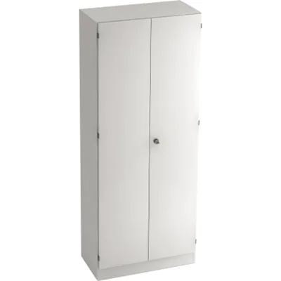Hammerbacher Garderobenschrank V6200/W/W/SG 5OH weiß/weiß Hammerbacher Garderobenschrank V6200/W/W/SG 5OH weiß/weiß