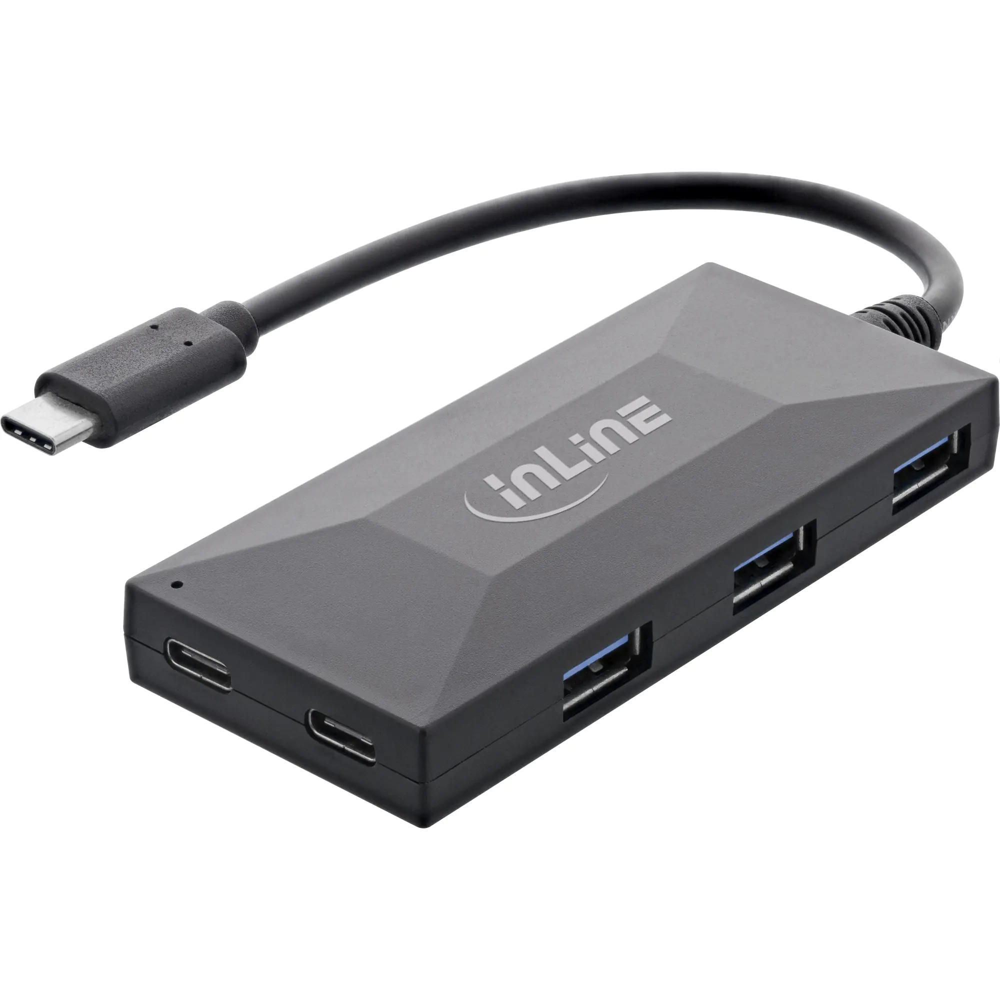 InLine - Hub - 3 x USB 3.2 Gen 1 + 2 x USB-C 3.2 Gen 1 - Desktop