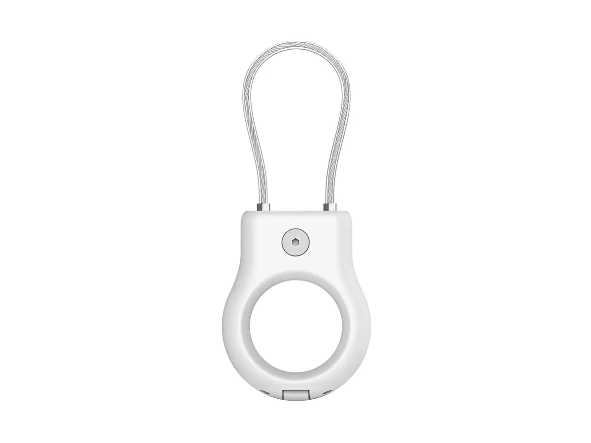 Belkin - Tasche für Airtag - weiß - für Apple AirTag