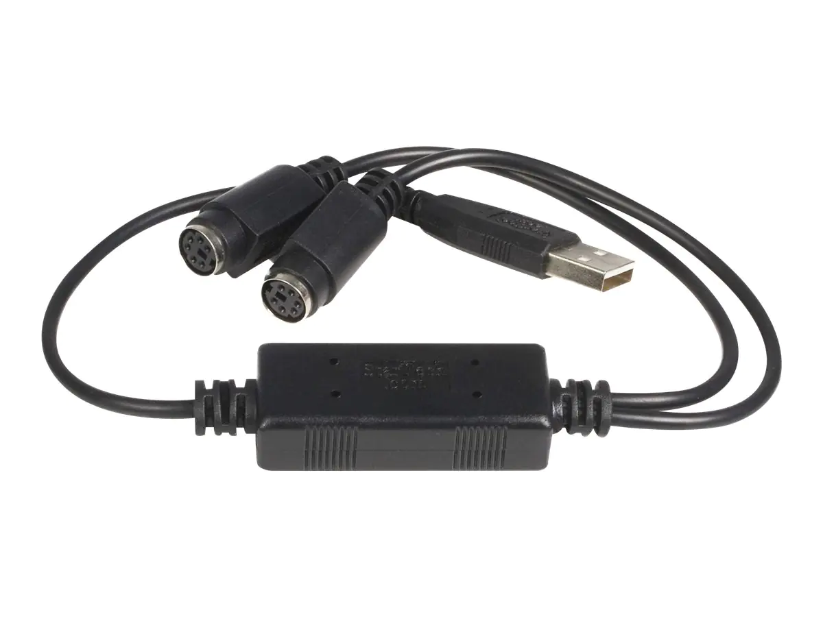 StarTech USB auf PS/2 Adapter für Tastatur und Maus - USB / PS2 Konverter - Tastatur- / Maus-Adapter - USB - für P/N: PS2UTPEXT, SV221MICRO, SV211KA