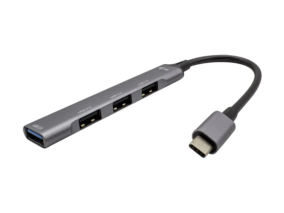 i-Tec - Hub - 1 x SuperSpeed USB 3.0 + 3 x USB 2.0 - Desktop