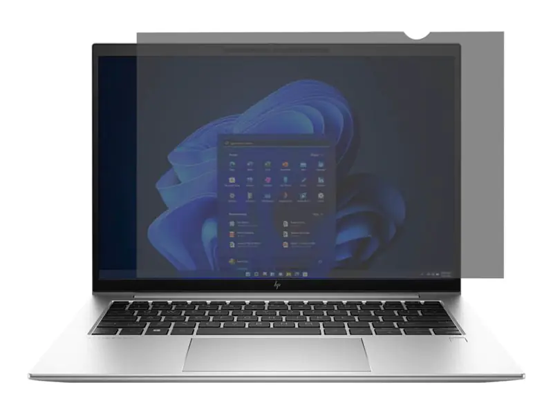 Targus 4Vu - Blickschutzfilter für Notebook - Edge-to-Edge - Klebestreifen, Schiebelaschen, Flex