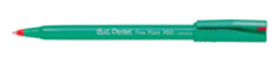 Pentel Tintenroller Ball R50-B 0,4mm Kappenmodell rot