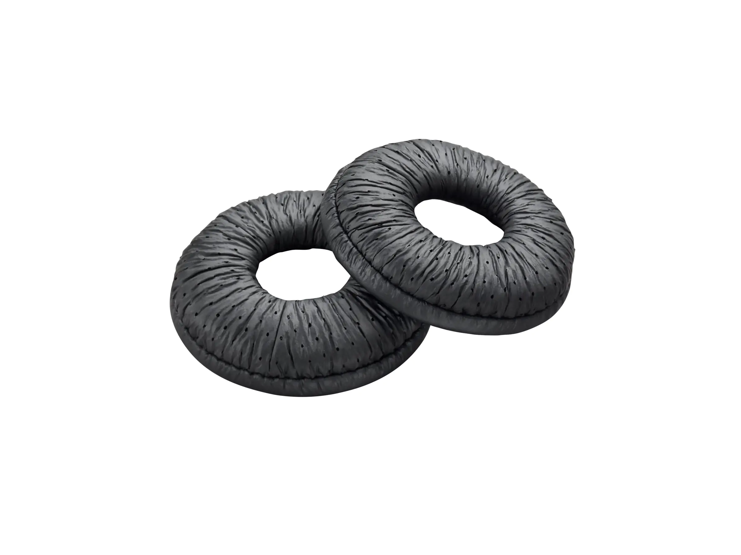 Poly - Ohrpolster für drahtloses Headset - Kunstleder - Schwarz (Packung mit 2)