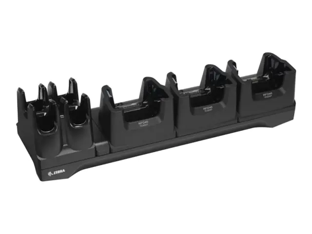Zebra - Ladeschale - multi slot, 3 device, 4 toaster, charge only - Ausgangsanschlüsse: 7 - für Zebra HC20, HC50, TC22, TC27