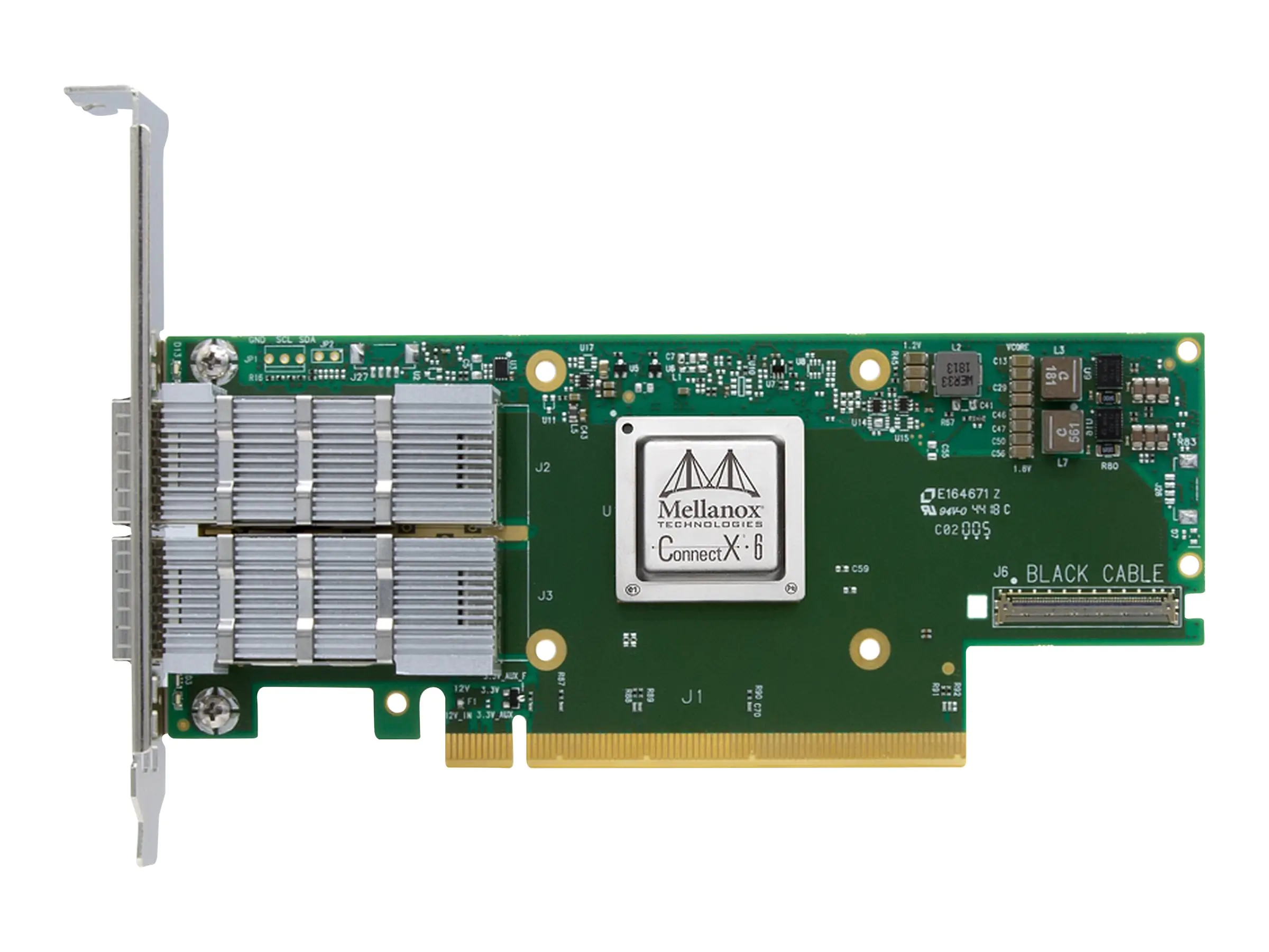 NVIDIA ConnectX-6 VPI MCX653105A-HDAT-SP - Single Pack - Netzwerkadapter - PCIe 4.0 x16 - 200Gb Ethernet / 200Gb Infiniband QSFP28 x 1