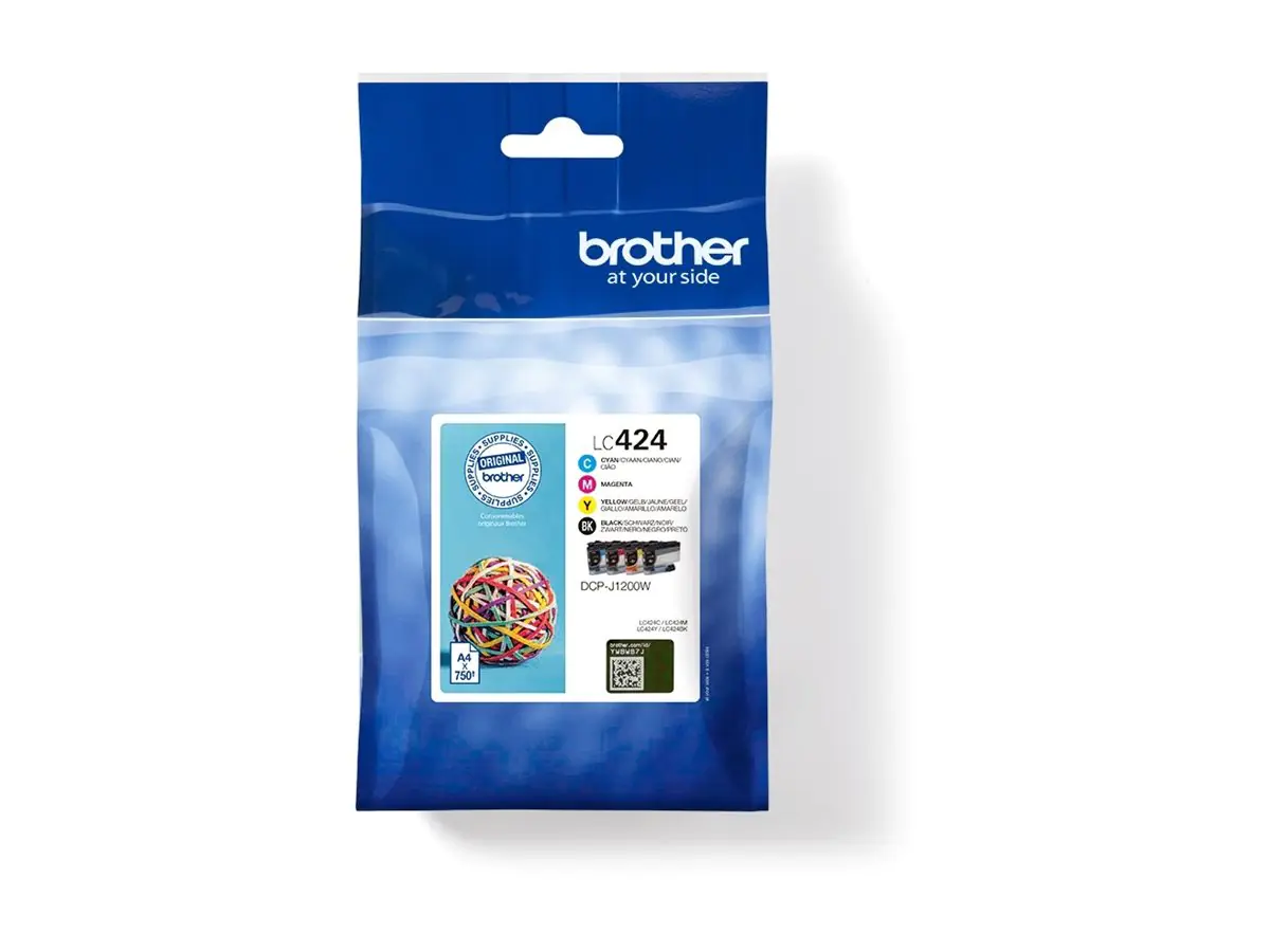 Brother - 4er-Pack - Schwarz, Gelb, Cyan, Magenta - original - Tintenpatrone
