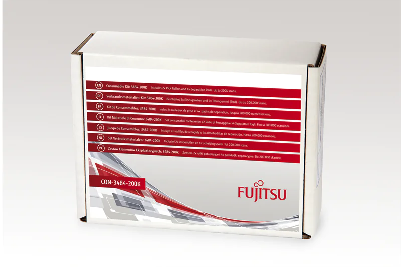 Fsas Technologies Fujitsu Consumable Kit: 3484-200K - Scanner CON-3484-200K
