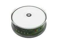 MediaRange Inkjet Fullsurface-Printable - 25 x DVD+R - 4.7 GB 16x - mit Tintenstrahldrucker bedruckbare Oberfläche - Spindel