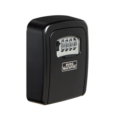 BURG-WÄCHTER Schlüsselbox Key Safe 30 SB 9 x 12 x 4 cm (B x H x T) Zinkdruckguss schwarz
