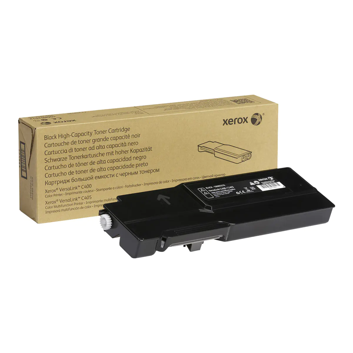 Xerox VersaLink C400 - Schwarz - Original - Tonerpatrone - für VersaLink C400, C405 Xerox VersaLink C400 - Schwarz - Original - Tonerpatrone - für VersaLink C400, C405