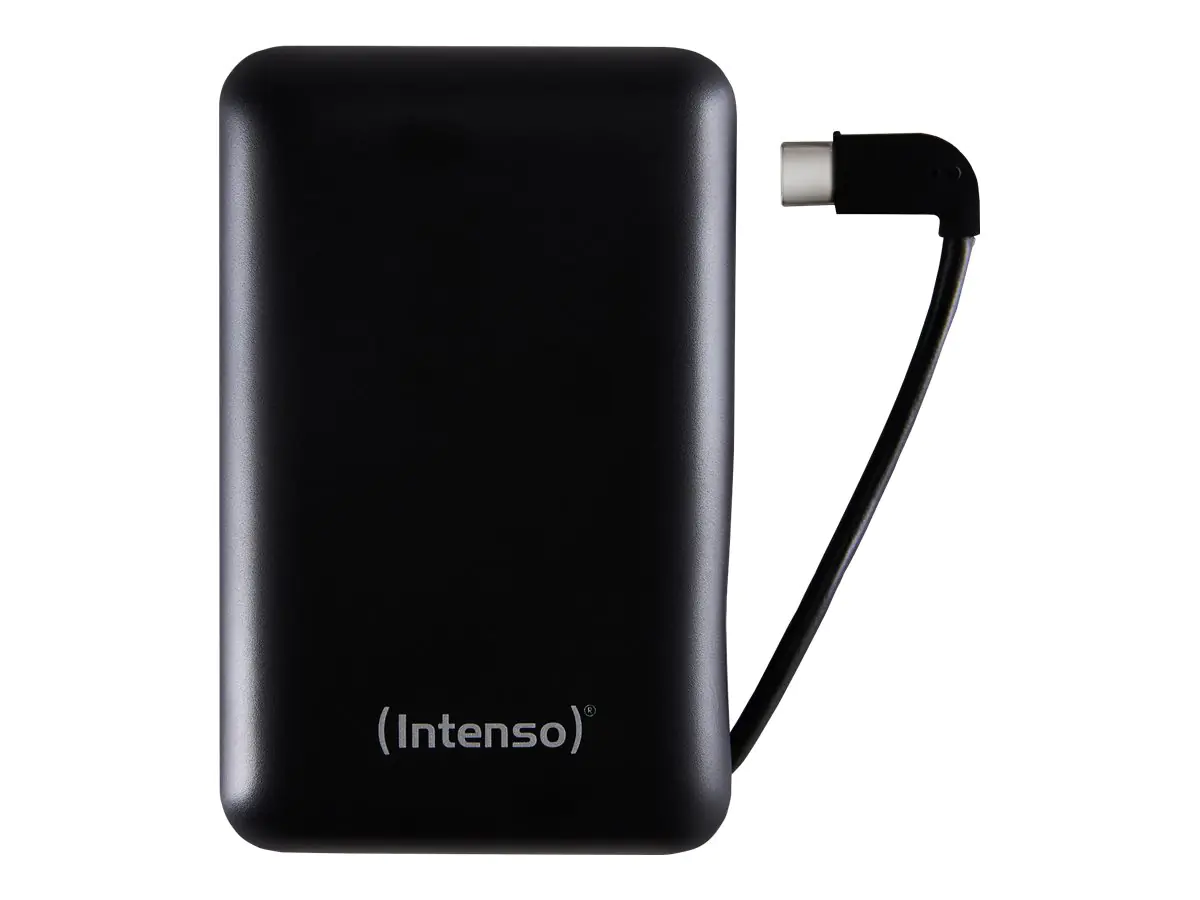 Intenso XC10000 - Powerbank - 10000 mAh - 3 A - 2 Ausgabeanschlussstellen (USB, USB-C) 7314530
