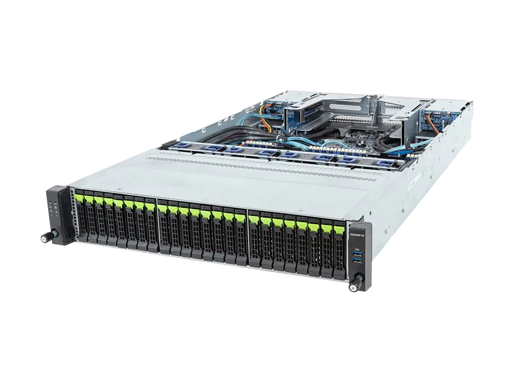 Gigabyte R283-S92 (rev. AAE1) - Server - Rack -Montage - 2U - zweiweg - keine CPU - RAM 0 GB -
