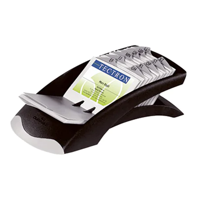 DURABLE Visitenkartenständer VISIFIX desk 241301 schwarz DURABLE Visitenkartenständer VISIFIX desk 241301 schwarz