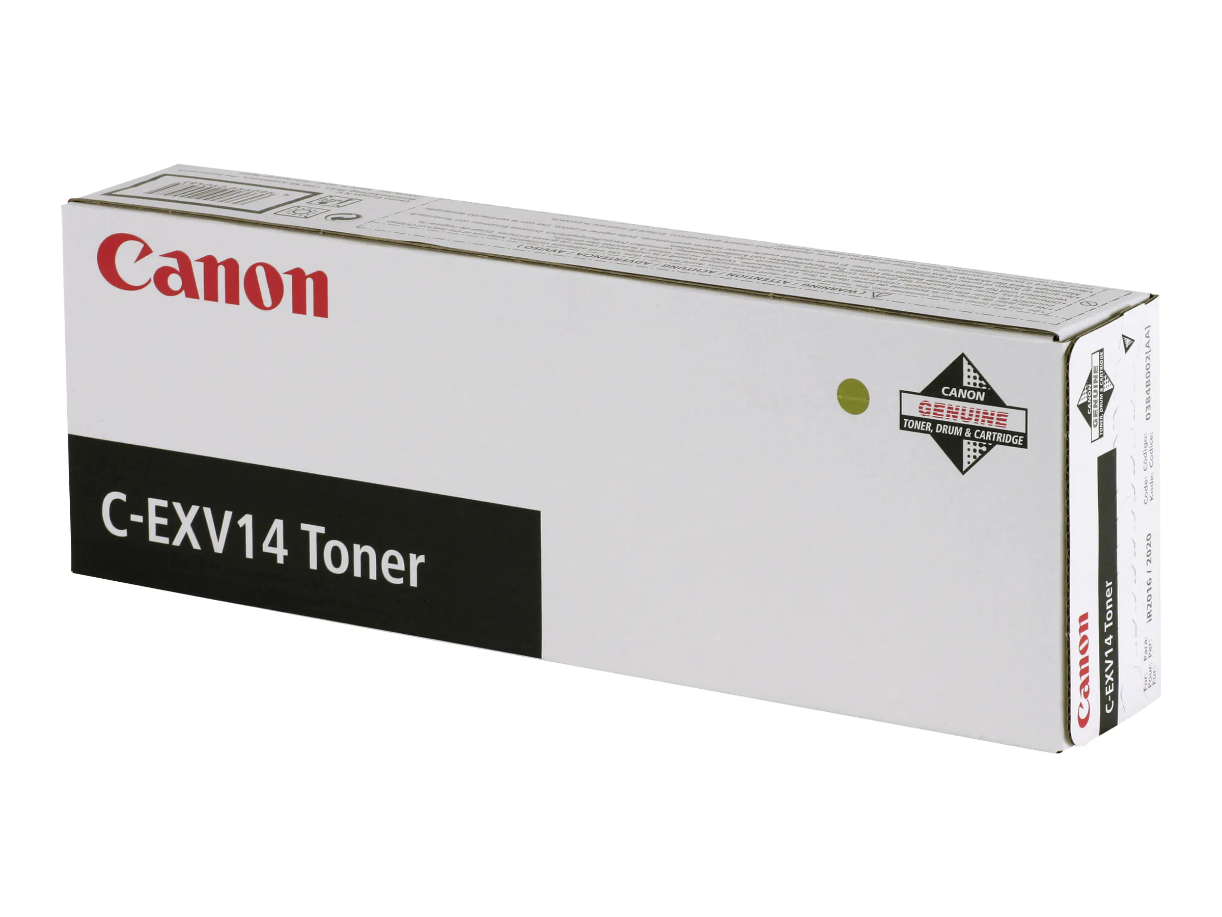 Canon C-EXV 14 - Schwarz - Original - Tonerpatrone - für imageRUNNER 2016, 2018, 2020, 2022, 2025, 2030, 2318, 2420, 2422