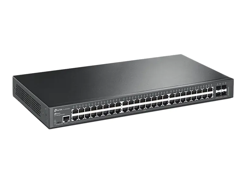 TP-Link JetStream TL-SG3452X V1 - Switch - managed - 48 x 10/100/1000 + 4 x 10 Gigabit SFP+ - an Rack montierbar