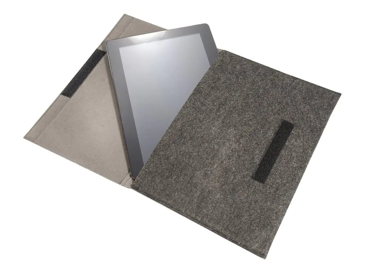 ultron RealLife keeper - Schutzhülle für Tablet - Filz, Microfiber - Schwarz - 10"