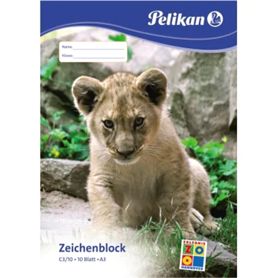 Pelikan Zeichenblock C3/10 224832 DIN A3 10Blatt Pelikan Zeichenblock C3/10 224832 DIN A3 10Blatt