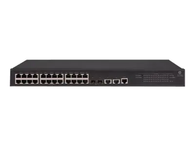 HPE 1950-24G-2SFP+-2XGT - Switch - L3 - managed - 24 x 10/100/1000 + 2 x Gigabit SFP / 10 Gigabit SFP+ + 2 x 10Gb Ethernet - an Rack montierbar