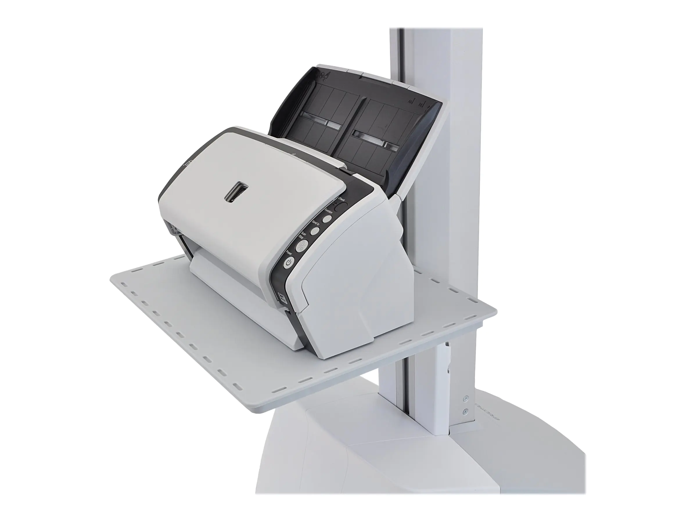 Ergotron Large Utility Shelf - Regal - für Projektor / Drucker - Grau - für Neo-Flex ESD WorkSpace; TeachWell LCD Mobile Digital Platform, Mobile Digital Platform