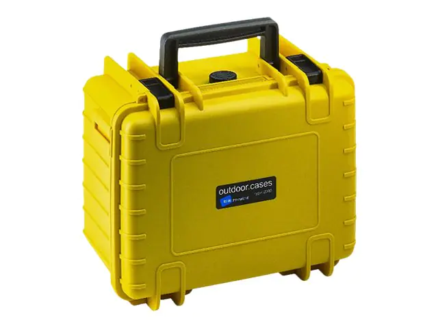 B&W outdoor.case Type 2000 - Hartschalentasche - Polypropylen - Gelb