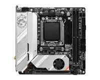 MSI MPG B650I EDGE WIFI - Motherboard - Mini-ITX - Socket AM5 - AMD B650 Chipsatz - USB 3.2 Gen 2, USB-C 3.2 Gen2, USB 3.2 Gen 1, USB-C 3.2 Gen 2x2 - 2.5 Gigabit LAN, Wi-Fi 6, Bluetooth - Onboard-Grafik (CPU erforderlich) - HD Audio (8-Kanal)