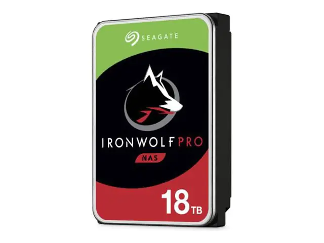 Seagate IronWolf Pro ST18000NE000 - Festplatte - 18 TB - intern - 3.5" (8.9 cm) - SATA 6Gb/s - 7200 rpm - Puffer: 256 MB - mit 3 Jahre Seagate Rescue Datenwiederherstellung