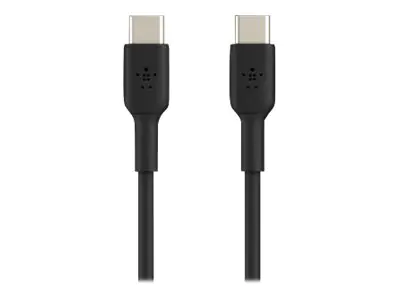 Belkin BoostCharge - USB-Kabel - 24 pin USB-C (M) zu 24 pin USB-C (M) - 1 m - Schwarz