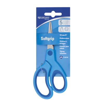 Westcott Bastelschere Kids 130mm Stahl blau