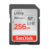 SanDisk Ultra - Flash-Speicherkarte - 256 GB - UHS-I U1 / Class10 - SDXC UHS-I SanDisk Ultra - Flash-Speicherkarte - 256 GB - UHS-I U1 / Class10 - SDXC UHS-I