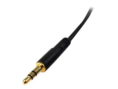 StarTech.com MU10MMS 3,5 mm Aux-Kabel (3m, schlank, St/St, Audiokabel, Kopfhörerkabel , 3,5mm