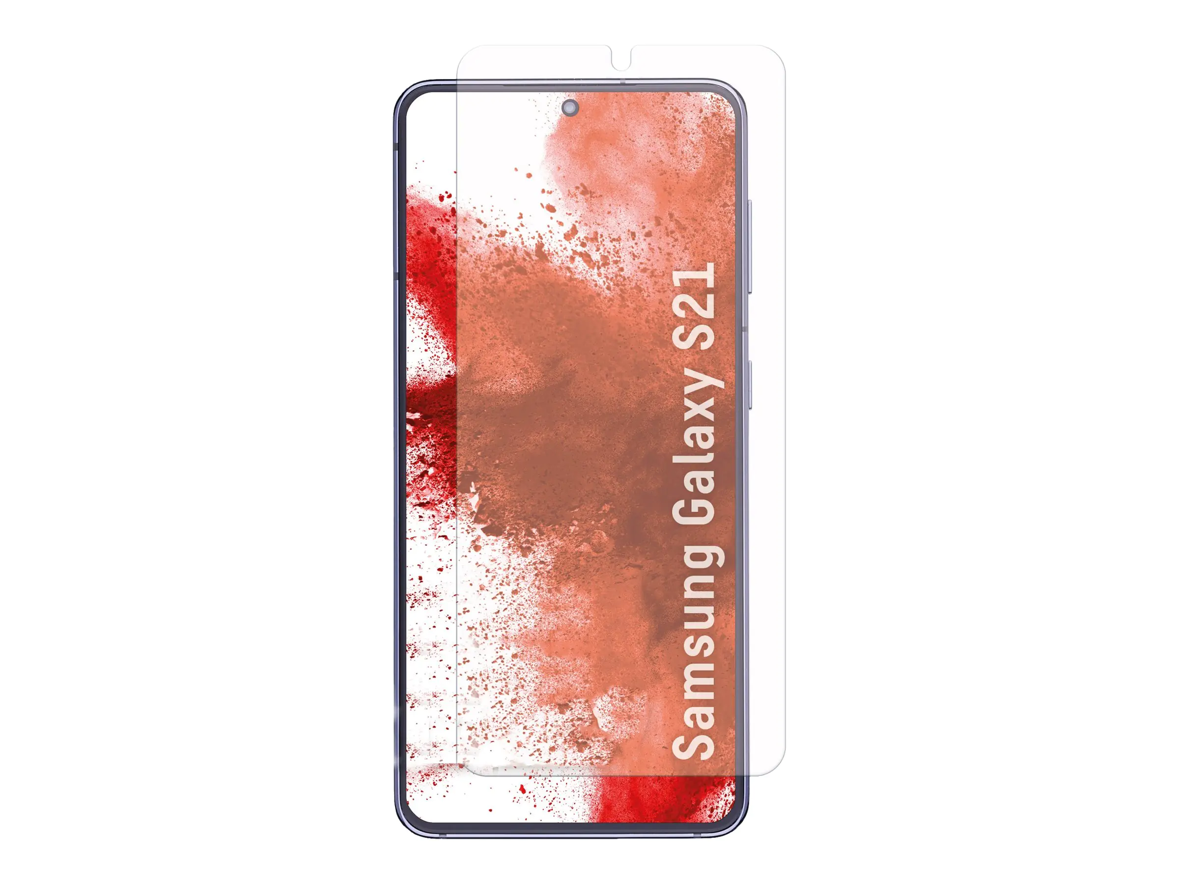 DISPLEX Real Glass - Bildschirmschutz für Handy - gehärtetes Glas - 2D - Glas - für Samsung Galaxy S21 5G DISPLEX Real Glass - Bildschirmschutz für Handy - gehärtetes Glas - 2D - Glas - für Samsung Galaxy S21 5G