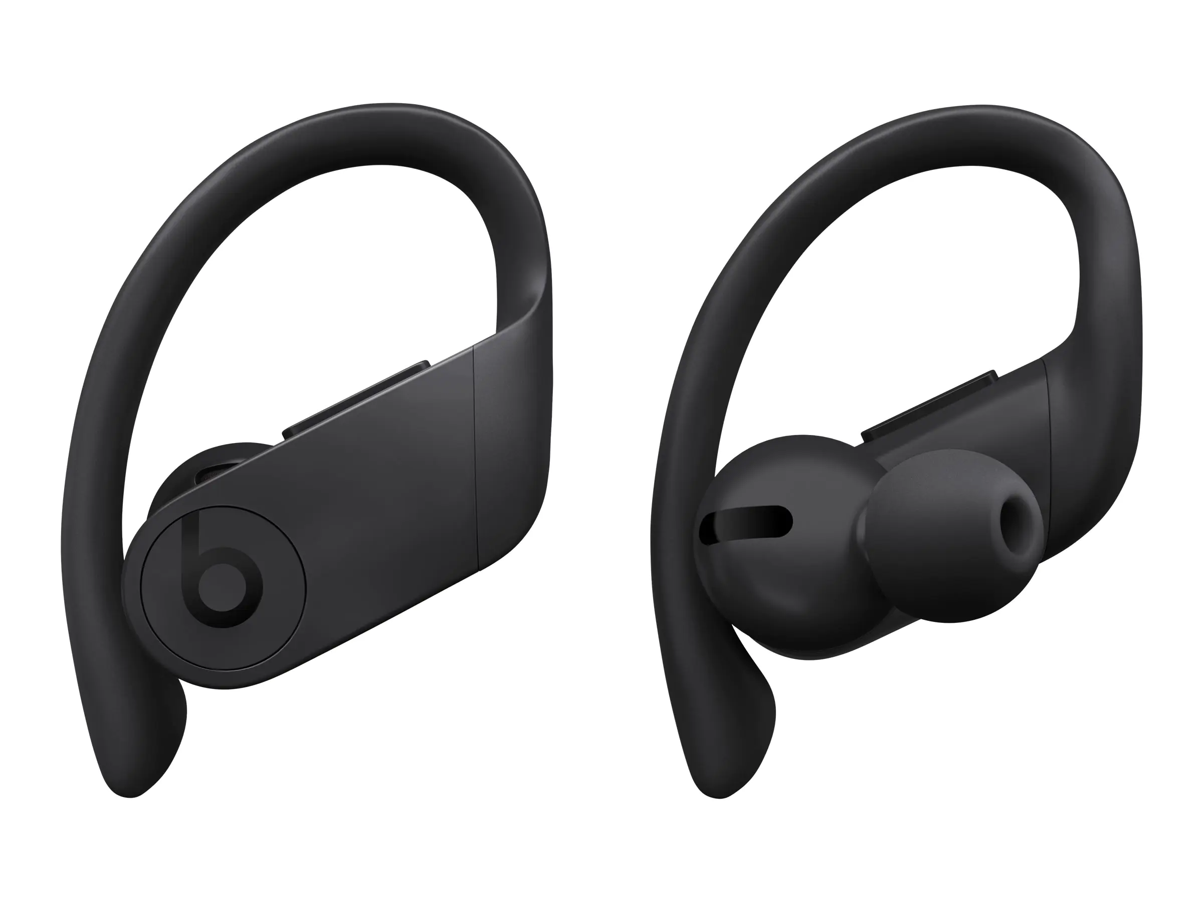 Beats Powerbeats Pro - True Wireless-Kopfhörer mit Mikrofon - im Ohr - über dem Ohr angebracht - Bluetooth - Geräuschisolierung - Schwarz - für iPad/iPhone/iPod/TV/Watch