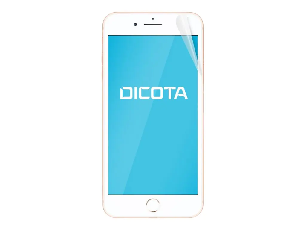 Dicota Anti-glare Filter - Bildschirmschutz für Handy - film - durchsichtig - für Apple iPhone 8 Plus