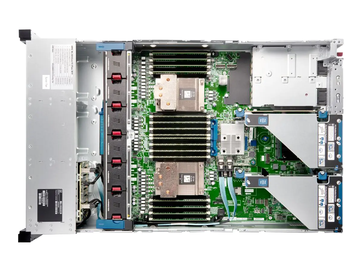 HPE ProLiant DL385 Gen10 Plus Entry - Server - Rack-Montage - 2U - zweiweg - 1 x EPYC 7262 / 3.2 GHz - RAM 16 GB - SAS - Hot-Swap 6.4 cm (2.5") Schacht/Schächte - keine HDD - 1GbE - Monitor: keiner