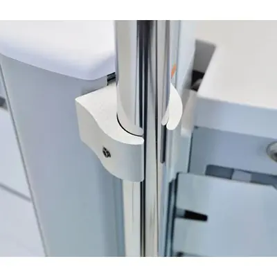 Ergotron IV Pole Clamp Kit - Montagekomponente (2 Klammern, Befestigungshalterung) - Aluminium