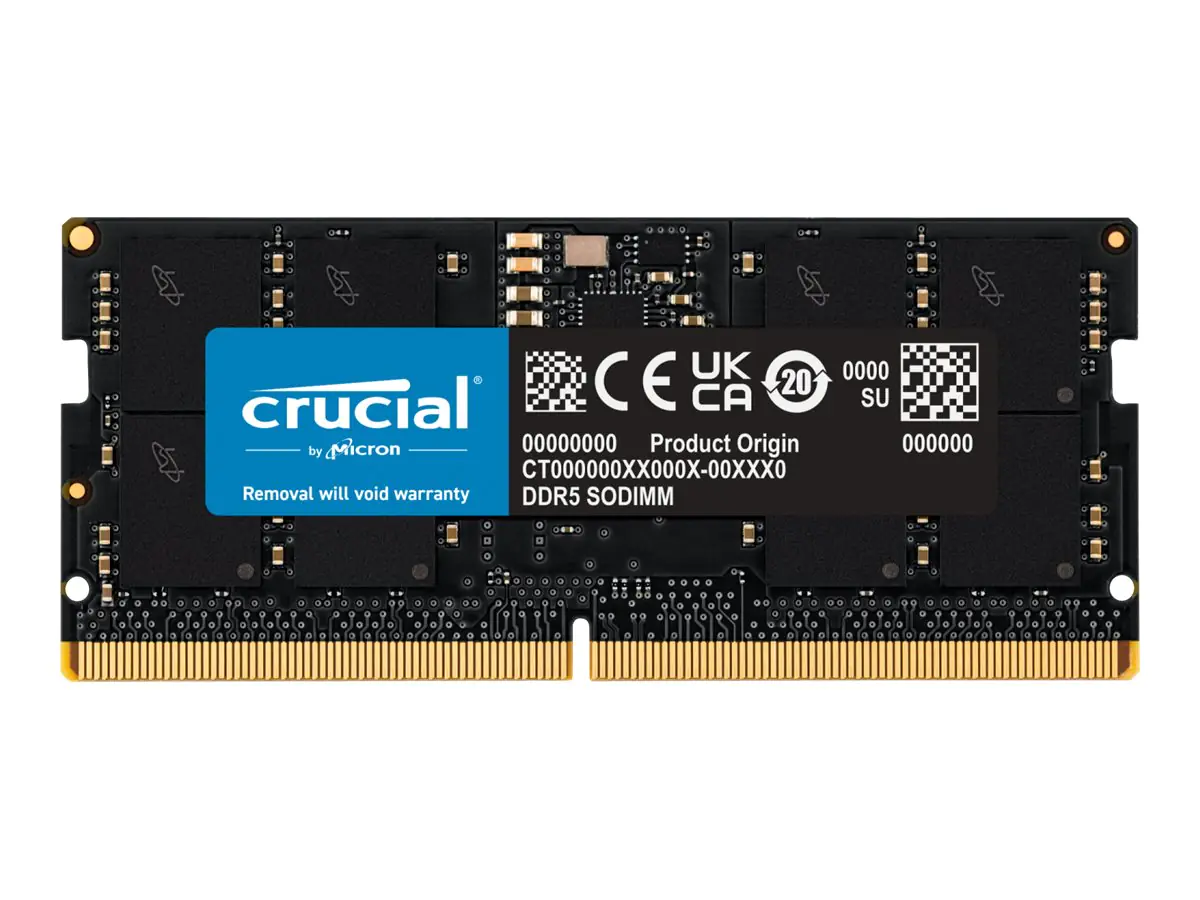 Micron Crucial - DDR5 - Modul - 16 GB - SO DIMM 262-PIN