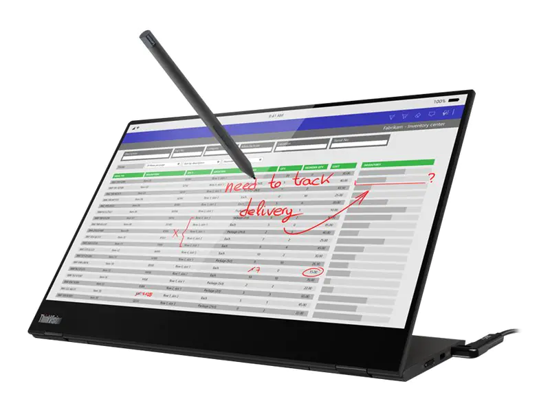 Lenovo ThinkVision M14t - LED-Monitor - 35.6 cm (14") 62A3UAT1WL