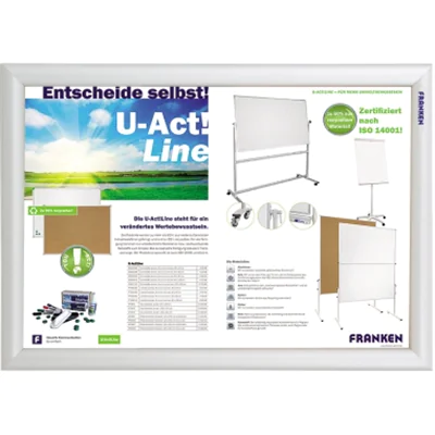 Franken GmbH Bilderwechselrahmen Security Feuerfest 32.8 x - A3 BS1802