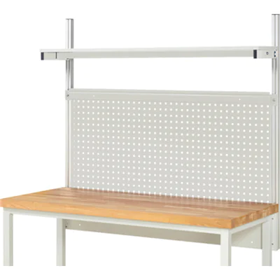RAU Werkzeugwand 01 1.500 x 1.130 x 350 mm (B x H x T) Stahl, pulverbeschichtet lichtgrau