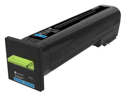 Lexmark - Cyan - Original - Tonerpatrone LCCP, LRP - für Lexmark CS820, CX820, CX825, CX860 Lexmark - Cyan - Original - Tonerpatrone LCCP, LRP - für Lexmark CS820, CX820, CX825, CX860